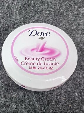 Dove Body Cream - Beauty Cream 2.53 fl Oz -NEW For Complete Daily Skin Care